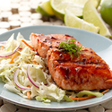 Alaska Sockeye Salmon with Chipotle Honey Glaze
